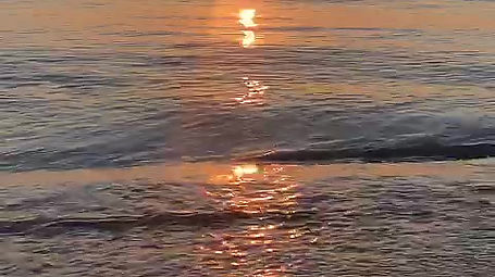 Good Omen - the sun rising above a peaceful Black Sea